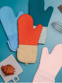 360Home Silikonhandschuhe Isoliert Backhandschuhe hitzebeständig